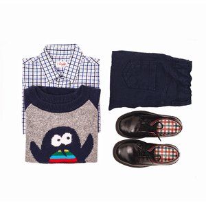 [EU26 ] GUCCI Toddler Boys Black Lacquer Lace-up